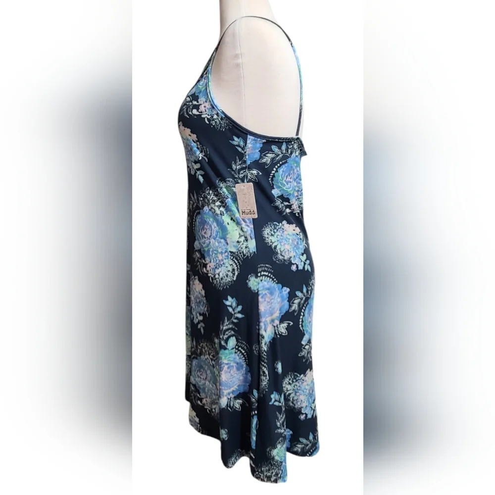 NWT Mudd size M blue dress - Picture 4 of 7